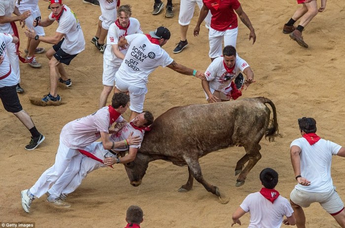 El encierro de san fermin answer key