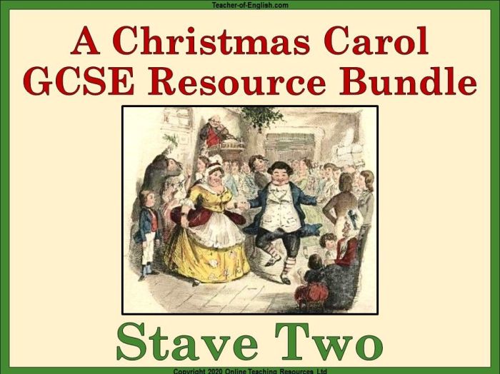 Stave 2 a christmas carol