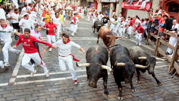 El encierro de san fermin answer key