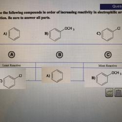 Rank the following compounds in order of increasing electrolyte strength