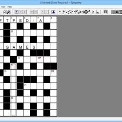 Technique of designing and building crossword