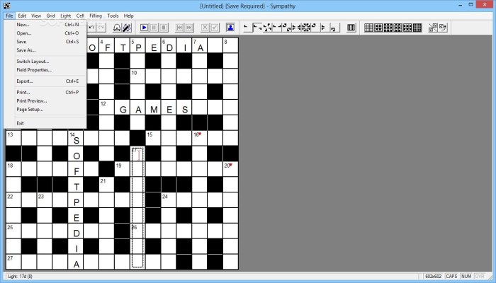 Technique of designing and building crossword